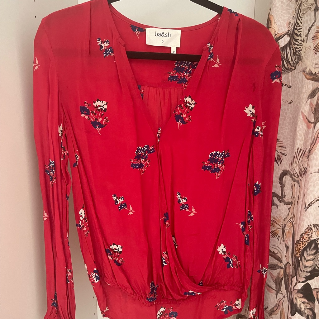 Ba&Sh Silk Top